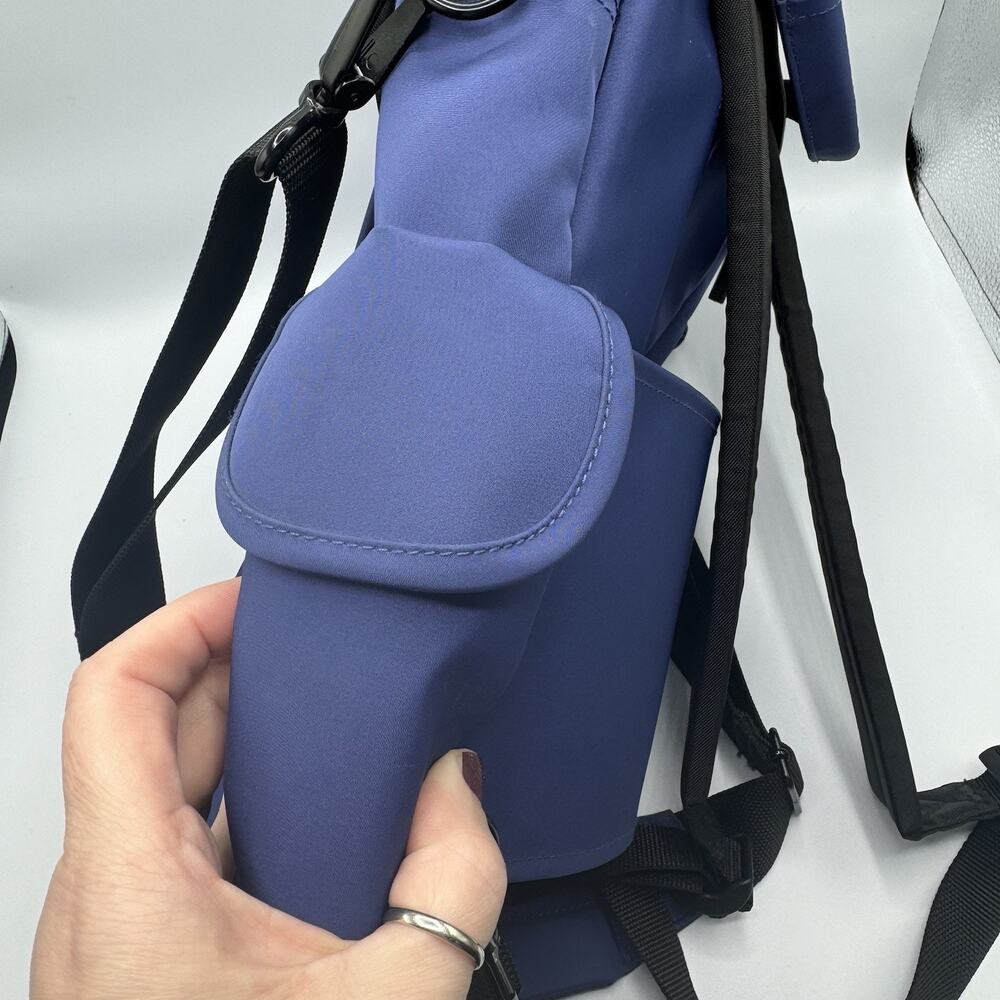 LL Bean Blue Traveler Backpack - Picture 10 of 13